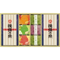 2026年お中元特別企画 涼菓と揖保乃糸セット  ＲＫＮ−ＣＯ 【全国送料無料】の画像