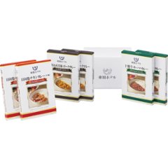 2026年お中元特別企画 帝国ホテル　十勝牛・日向鶏・鹿児島黒豚カレーセット（６食）  ＳＣ−３０ 【全国送料無料】の画像
