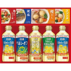 2026年お中元特別企画 日清ヘルシーオイル＆バラエティ調味料ギフト  Ｎ−３０Ａ 【全国送料無料】の画像