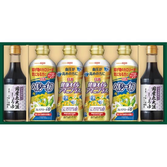 2026年お中元特別企画 日清　バラエティオイル＆丸大豆しょうゆギフト  ＳＯＴー３０Ａ 【全国送料無料】画像
