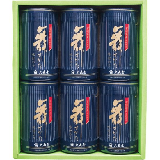 2026年お中元特別企画 大森屋　舞すがた味付のり卓上詰合せ  ＮＡー３０Ｇ 【全国送料無料】画像