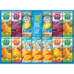 2026年お中元特別企画 カゴメ　サマーバラエティギフト（１３本）  ＫＹＪ−２０Ｓ 【全国送料無料】の画像