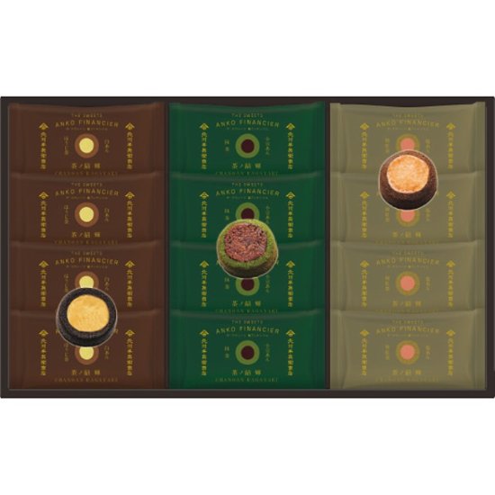 2026年お中元特別企画 北川半兵衞商店×ザ・スウィーツ　餡フィナンシェ（１２個）  ＫＧ−２５２４ 【全国送料無料】画像