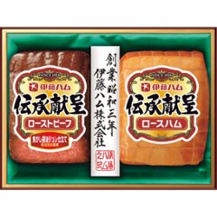 2026年お中元特別企画 伊藤ハム　伝承献呈　ローストビーフ＆ロースハムギフト  ＴＯＲ−４２　　　 【全国送料無料】の画像