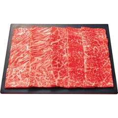 2026年お歳暮特別企画 銀座吉澤　Ａ５等級松阪牛　モモ・肩ロース焼肉用（計４３０ｇ） 【全国送料無料】(沖縄・離島は別途)の画像