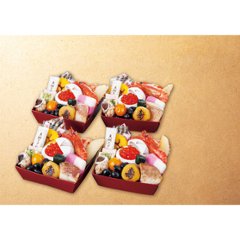 2027年おせち特別企画 京都・大原　料理旅館　芹生（せりょう）　個食４人前　１段重 【全国送料無料】(沖縄・離島は別途)画像