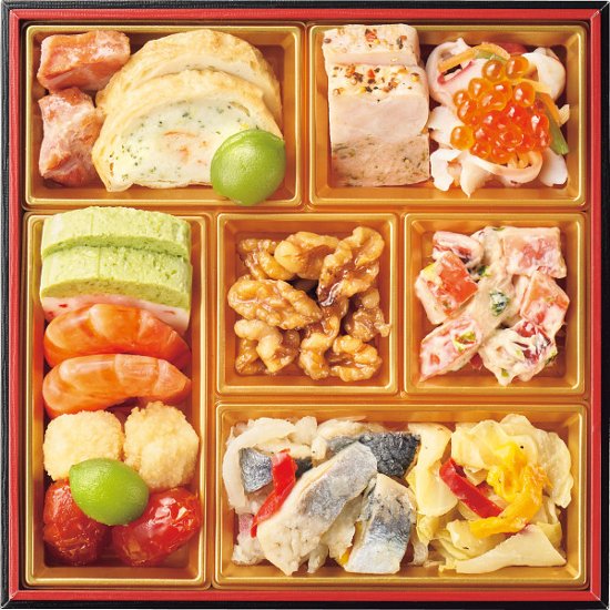 2027年おせち特別企画 奥城崎シーサイドホテル二段重 【全国送料無料】(沖縄・離島は別途)画像