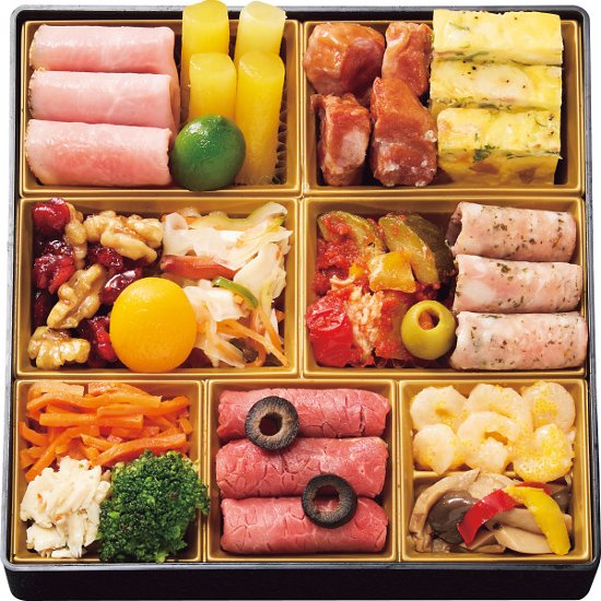 2027年おせち特別企画 京都しょうざん和洋おせち料理「紙屋川光悦」三段重 【全国送料無料】(沖縄・離島は別途)画像