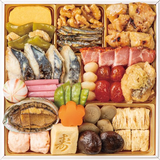 2027年おせち特別企画 京風おせち【福禄寿】三段重 【全国送料無料】(沖縄・離島は別途)画像