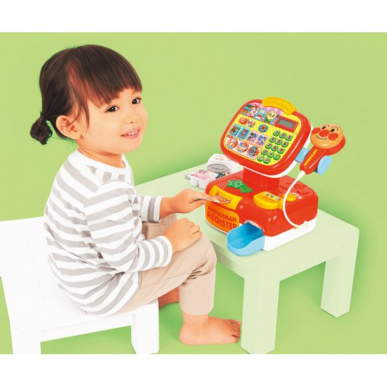 おさつスイスイ！セルフでピピッ♪　アンパンマンレジスター画像
