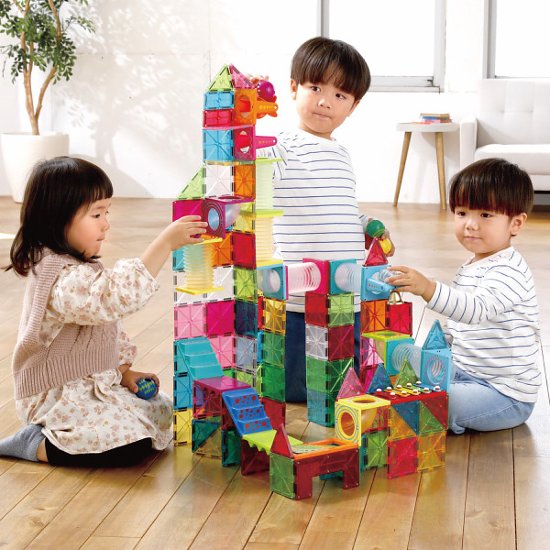 ピタゴラス　知育いっぱい！ボールコースター　スーパーＤＸ  PGS-154画像