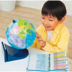 くもん　知らない国がすぐに見つかるくもんの地球儀  SCｰ11画像