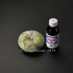 （夏用）紗丸布団　２号（薄い緑色） 画像