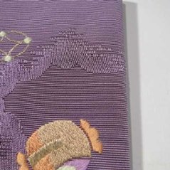 つづれ織金封入（ふくさ）　寶尽し　ラベンダー色（H）画像