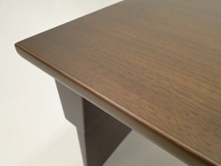 経机・折り畳み机／家具調仏壇用経机（ブラウン色） 画像