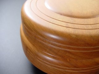 木鉦（もくしょう） 桜製 丸木鉦 4.5寸画像