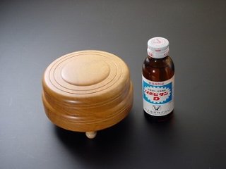 木鉦（もくしょう） 桜製 丸木鉦 4.5寸画像