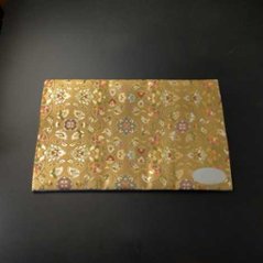 経机掛け 飛鳥金茶系色 中-Hの画像