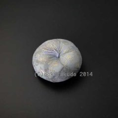 （夏用）紗丸布団　3号（薄い水色） の画像