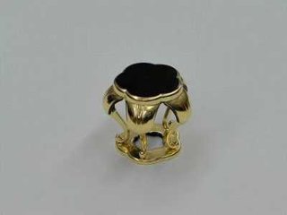 梅型仏器台3.5寸（側面）総金（本金）の画像