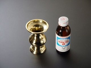 丸型花立て（磨き）　3寸 画像