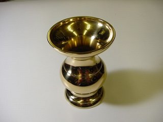 丸型花立て（磨き）　3.5寸 画像