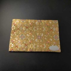 経机掛け 飛鳥金茶系色 小-H の画像