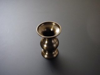 丸型花立て（色付き）　3寸 の画像