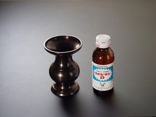 丸型花立て（色付き）　3.5寸 画像