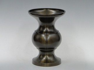 丸型花立て（色付き）　5.5寸 の画像