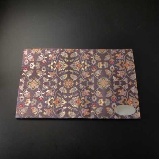 経机掛け 飛鳥紫系色 中-H s画像