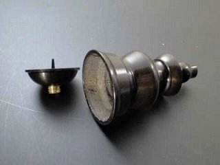 ダルマローソク立て　（2.5寸）　色付き画像