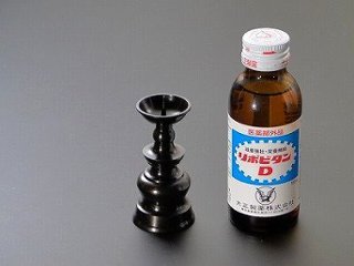 ダルマローソク立て　（2.5寸）　色付き画像