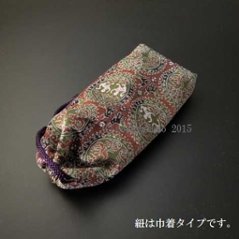 音木袋（5寸までの音木用）茶系正倉院柄画像
