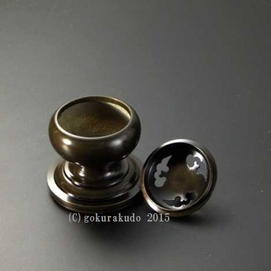 香炉・蓋付き香炉／かぶら型香炉　3.5寸用画像