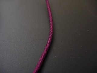 数珠用正絹紐14番（紫紺）　1ｍ当たり画像