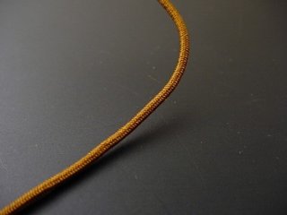 数珠用正絹紐22番（茶色）　1ｍ当たり画像