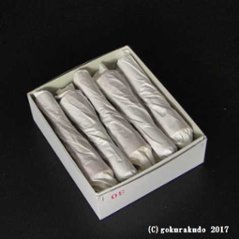 和蝋燭（和ローソク）　いかり型　30号赤　１箱（10本入）の画像
