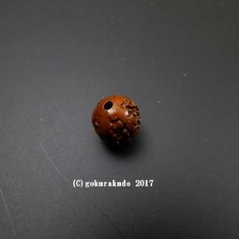 金剛菩提樹12ｍｍ玉（主玉、貫通穴）1個あたりの画像