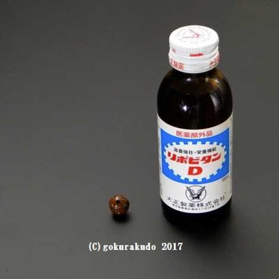 金剛菩提樹12ｍｍ玉（主玉、貫通穴）1個あたり画像