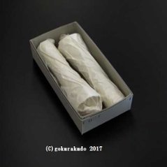 和蝋燭（和ローソク）　いかり型　100号白　１箱（2本入）の画像