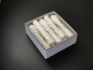 和蝋燭（和ローソク）　いかり型　20号白　１箱（10本入）の画像