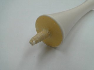 和蝋燭（和ローソク）　いかり型　20号白　１箱（10本入）画像
