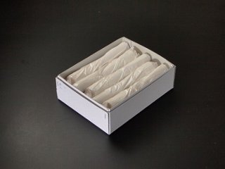 和蝋燭（和ローソク）　いかり型　15号白　１箱（10本入）の画像