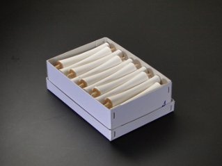 和蝋燭（和ローソク）　いかり型　4号白　１箱（30本入）の画像