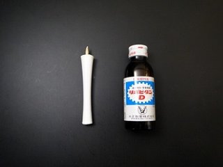 和蝋燭（和ローソク）　いかり型　4号白　１箱（30本入）画像