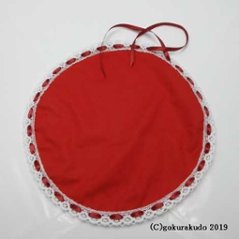 お地蔵様の帽子（フリル付き）-Hの画像