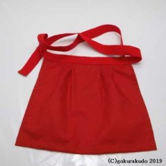 お地蔵様の前掛け（フリル無し）-Hの画像