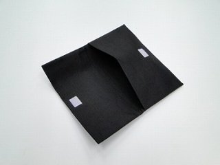 数珠入れ 紬（つむぎ）（大）(1.黒色) s画像