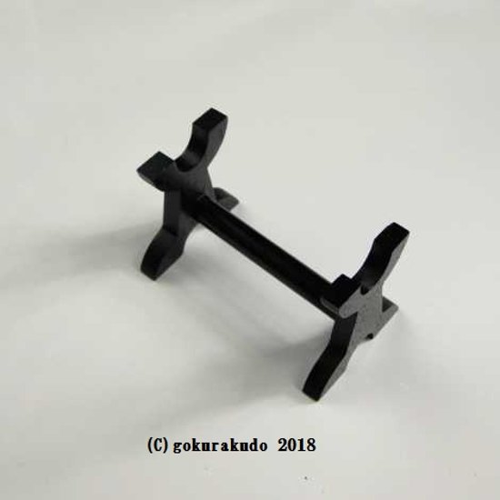りん棒台（紫檀調・黒檀調）画像